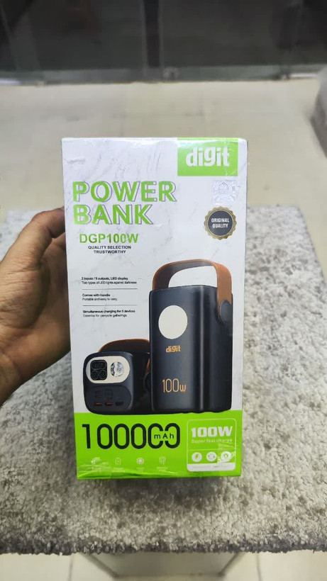 پاور بانک 100000MAH مدل DIGIT