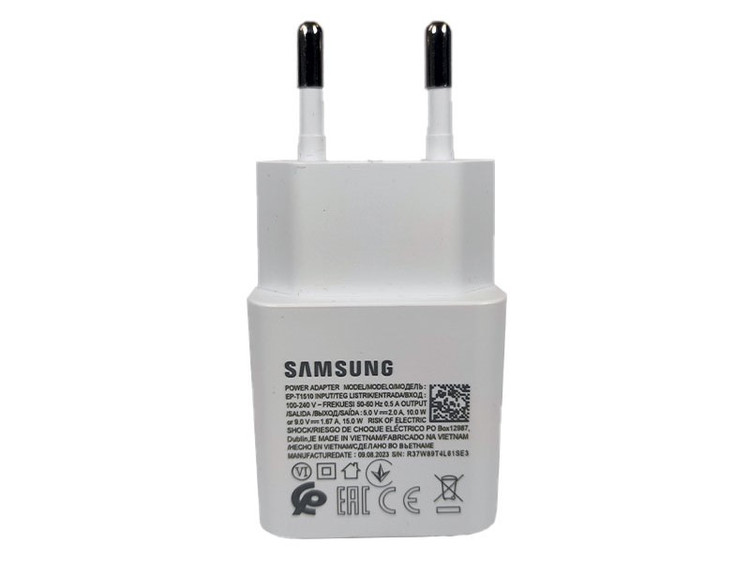 سر شارژر تایپ سی PD سامسونگ 15 وات USB-C