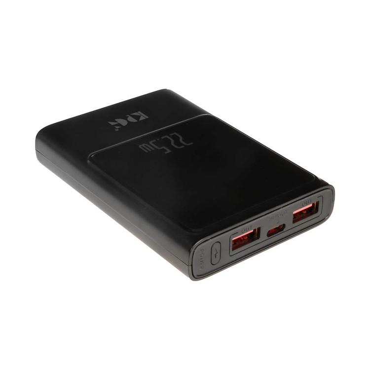 پاوربانک (PD و فست شارژ) کی پی جی 22.5W مدل KPG-105 ظرفیت 10000 میلی آمپر ساعت